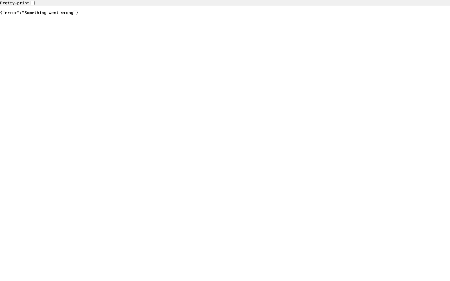 The live homepage it built